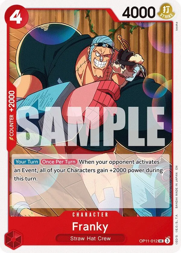 Franky card front