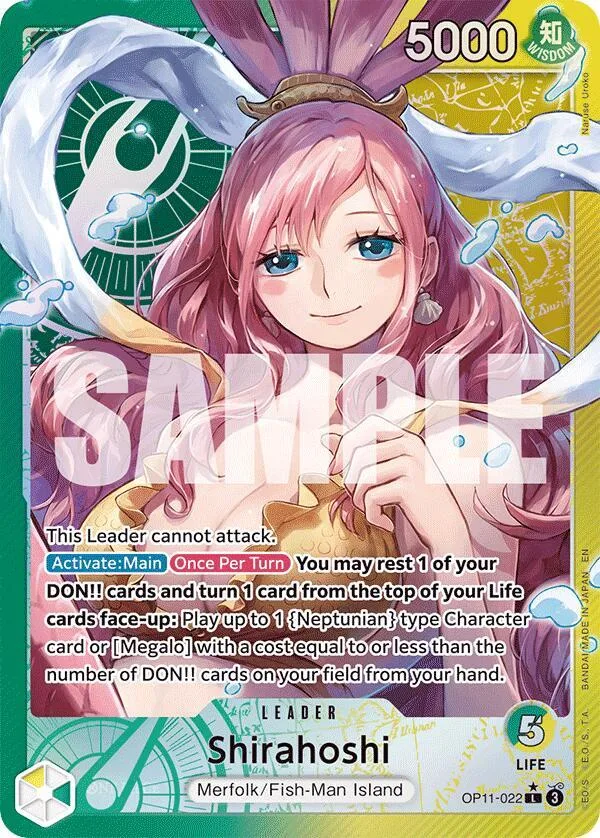 Shirahoshi (Alternate Art) card front