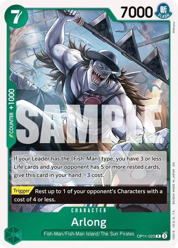 Arlong card front