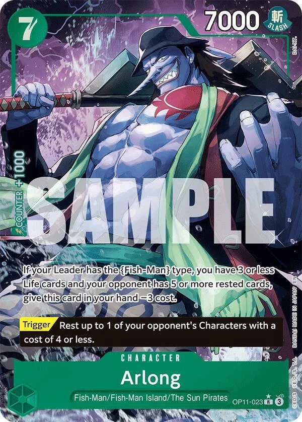 Arlong (Alternate Art) card front
