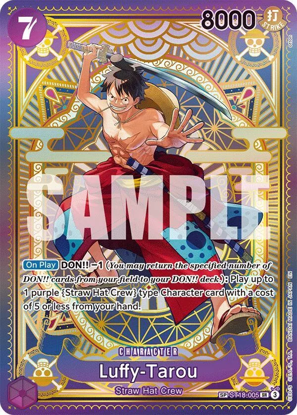 Luffy-Tarou (SP) Foil card