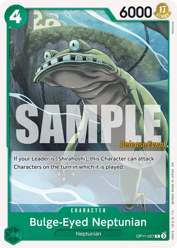 Bulge-Eyed Neptunian card front