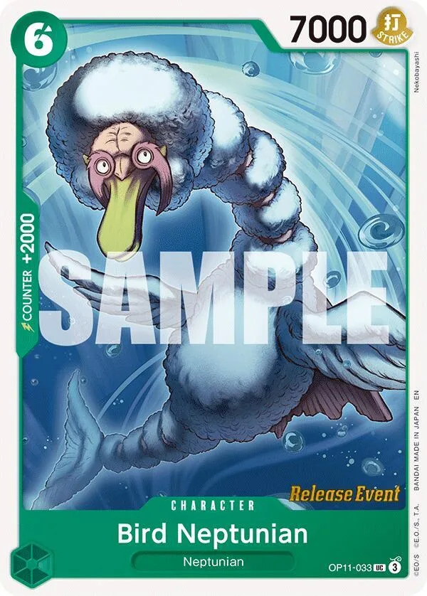 Bird Neptunian card front