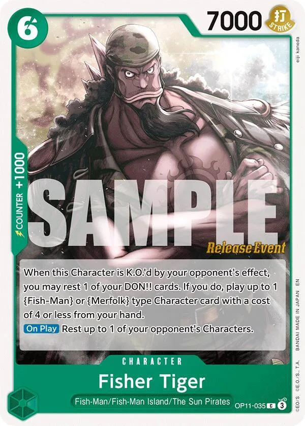 Fisher Tiger card front