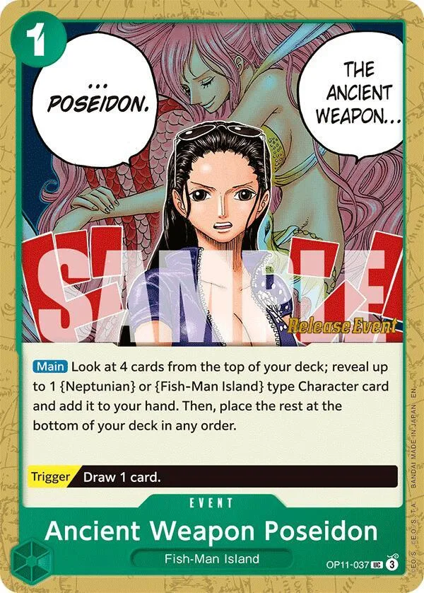Ancient Weapon Poseidon card front