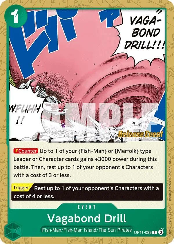 Vagabond Drill card front