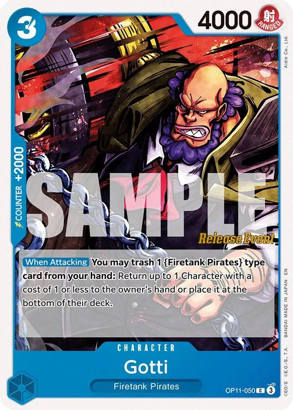 Gotti card front