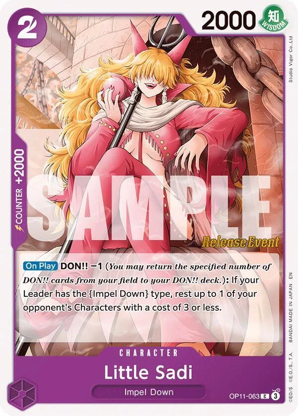 Little Sadi card front