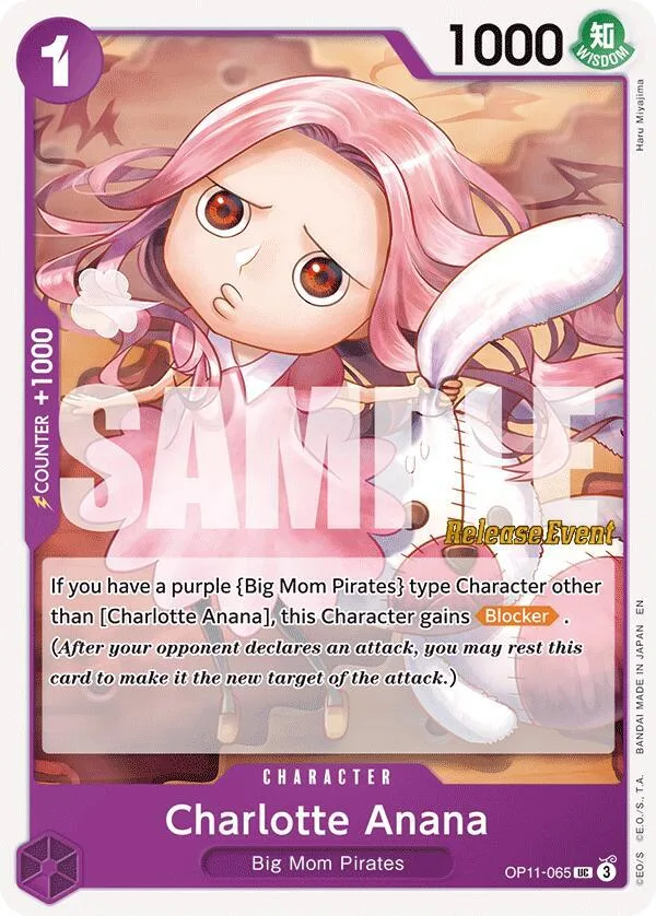 Charlotte Anana card front