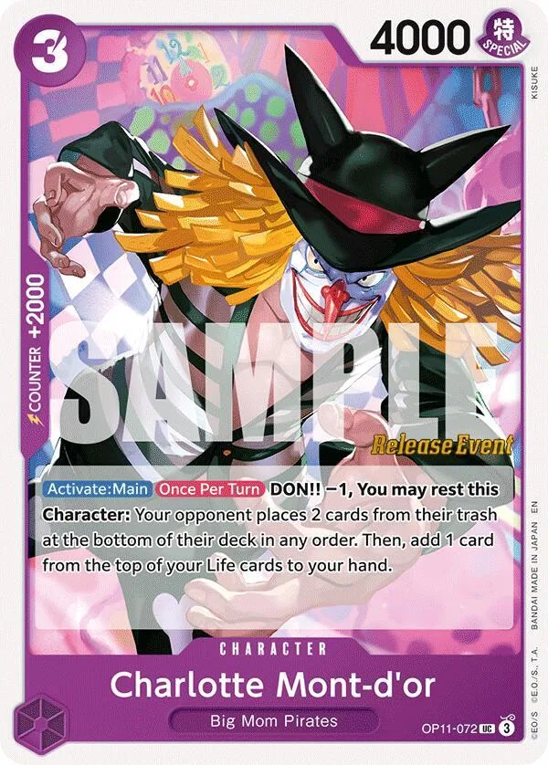 Charlotte Mont-d'or card front