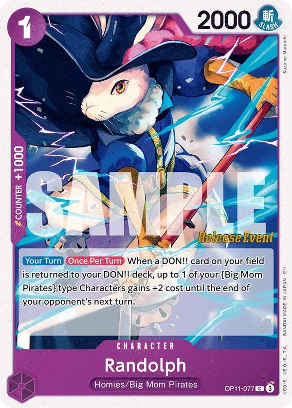 Randolph card front