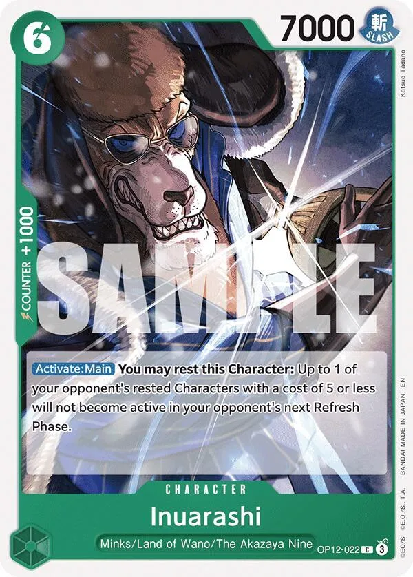 Inuarashi card front