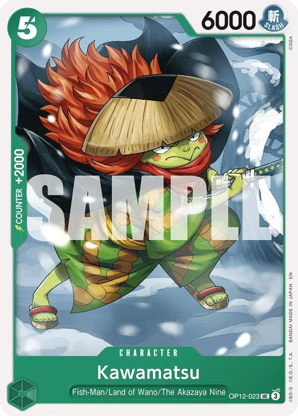 Kawamatsu card front