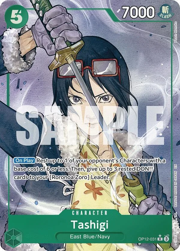 Tashigi (Alternate Art) card front