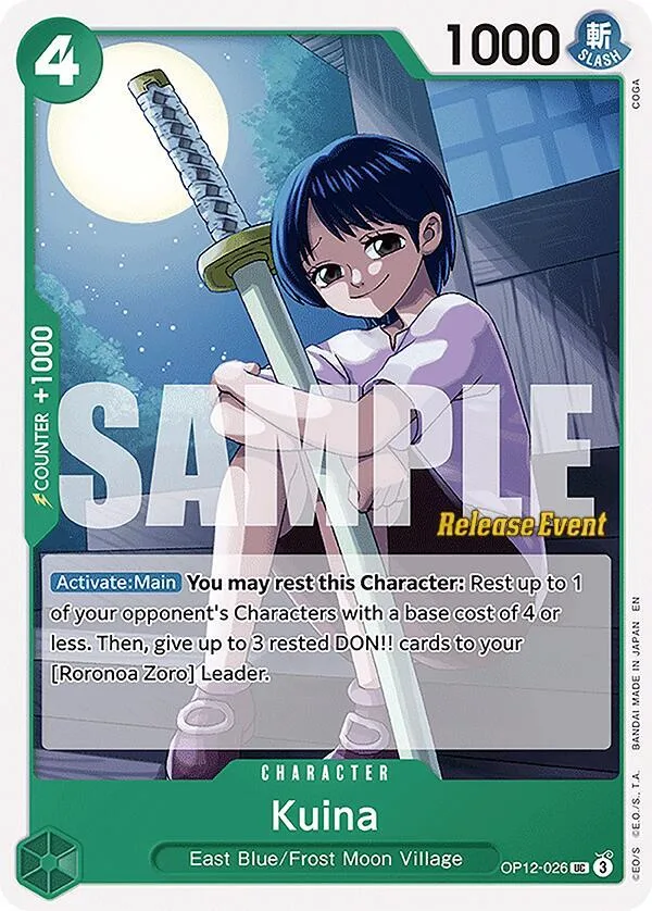 Kuina card front
