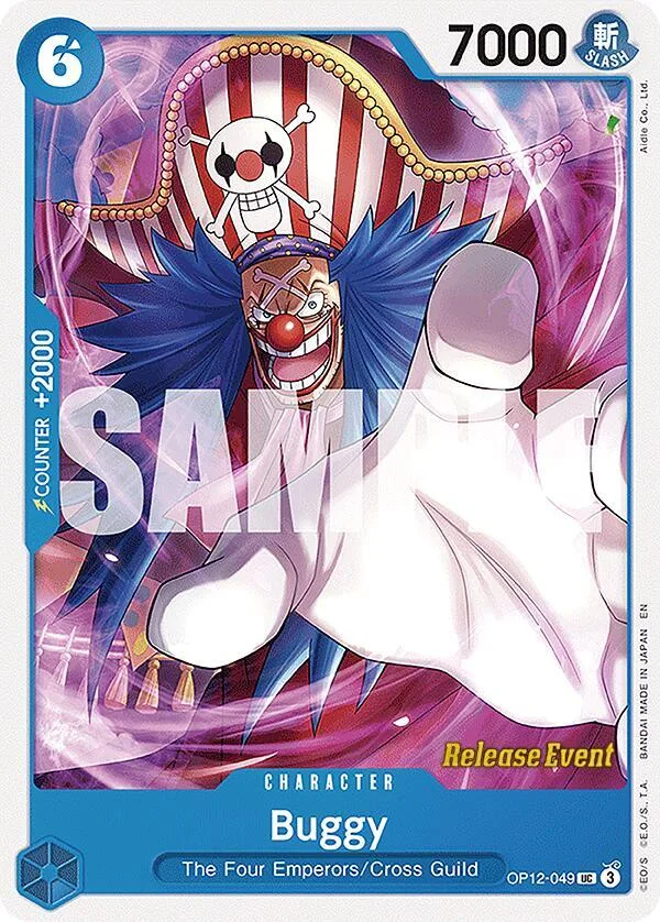 Buggy card front