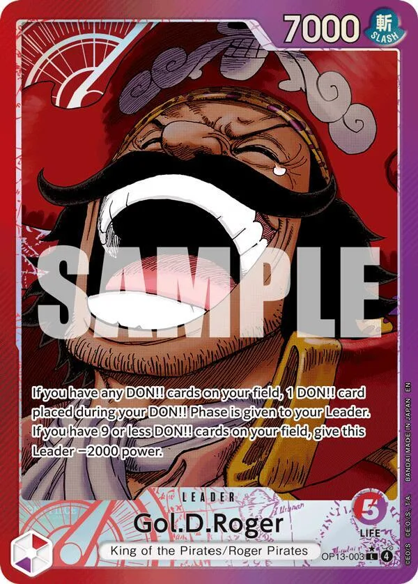 Gol.D.Roger (Alternate Art) card front