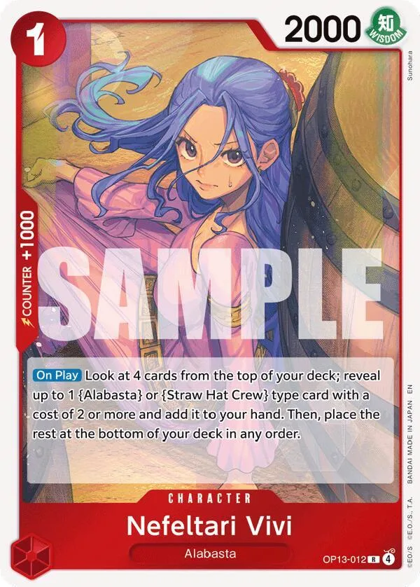 Nefeltari Vivi card front