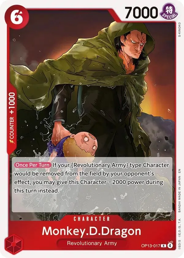 Monkey.D.Dragon card front