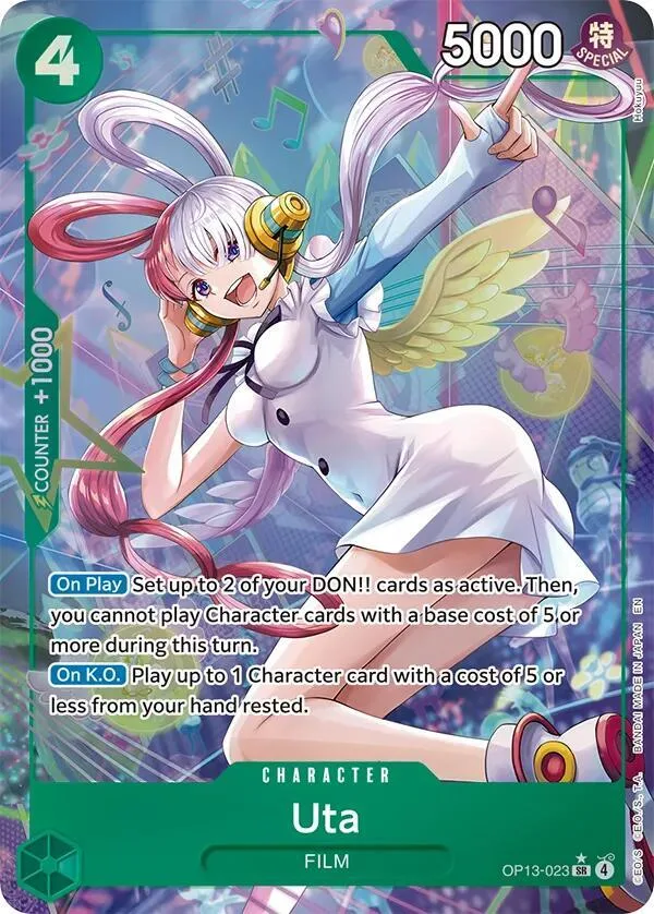 Uta (Alternate Art) card front
