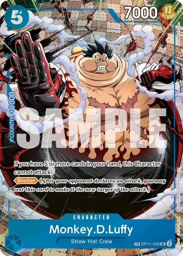 Monkey.D.Luffy (TR) card front