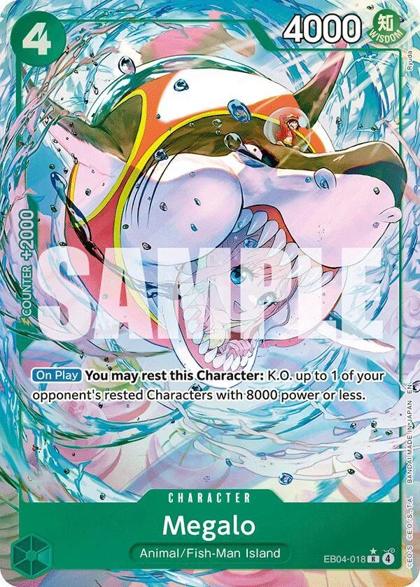 Megalo (Alternate Art) card front
