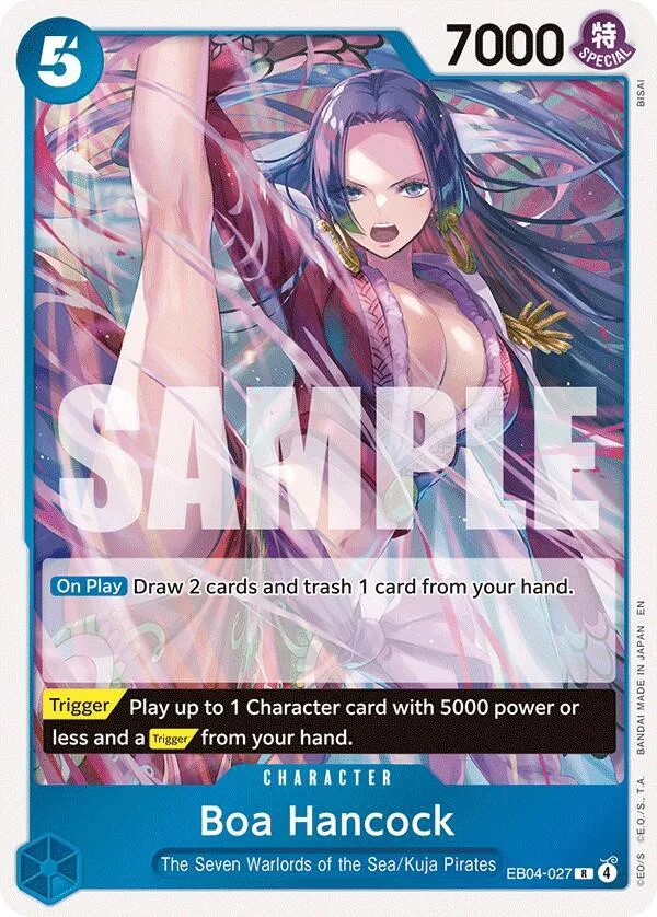 Boa Hancock card front