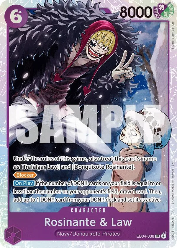 Rosinante & Law card front