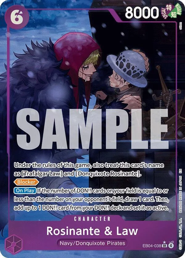 Rosinante & Law (Alternate Art) card front