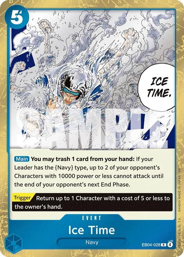 Ice Time card front