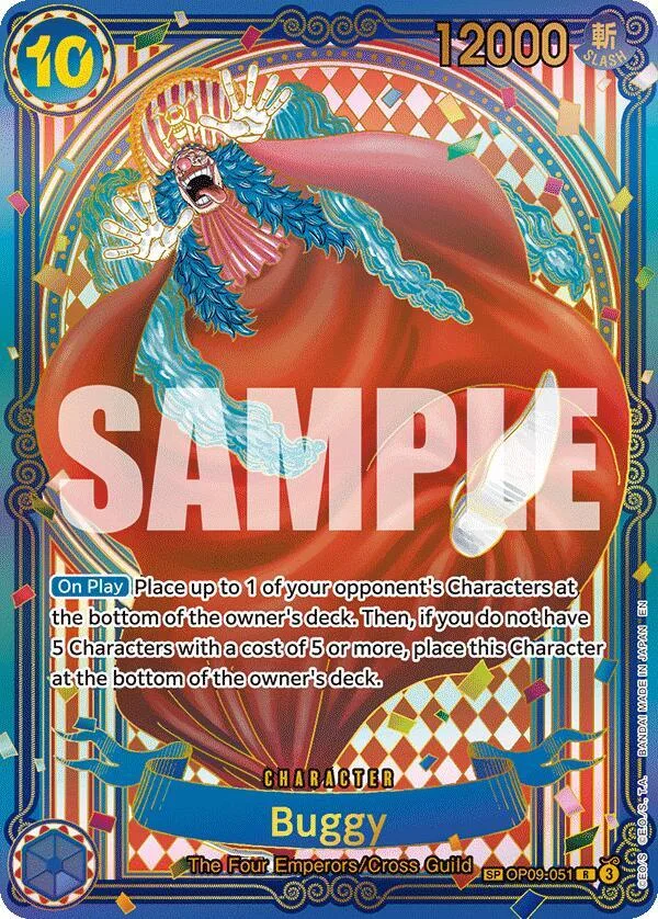Buggy (SP) (Gold) card front