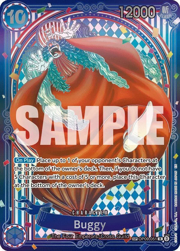 Buggy (SP) card front