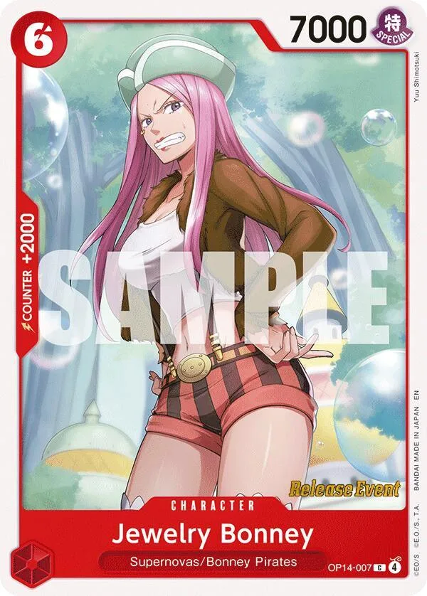 Jewelry Bonney card front