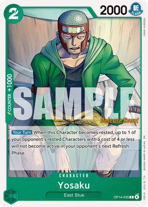 Yosaku card front