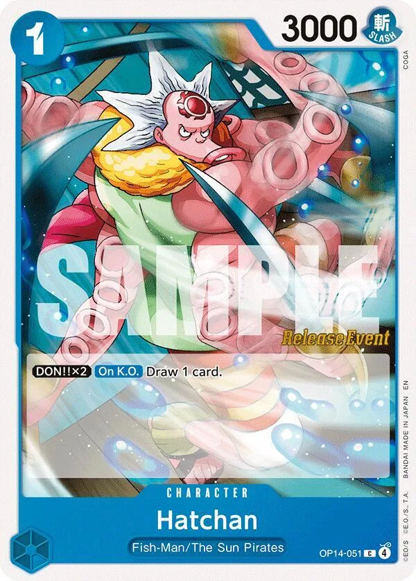 Hatchan card front