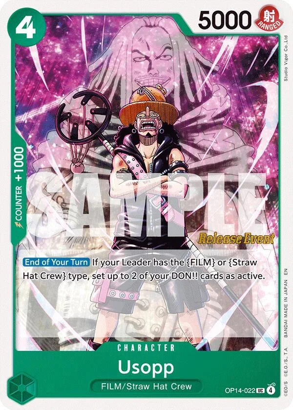 Usopp card front