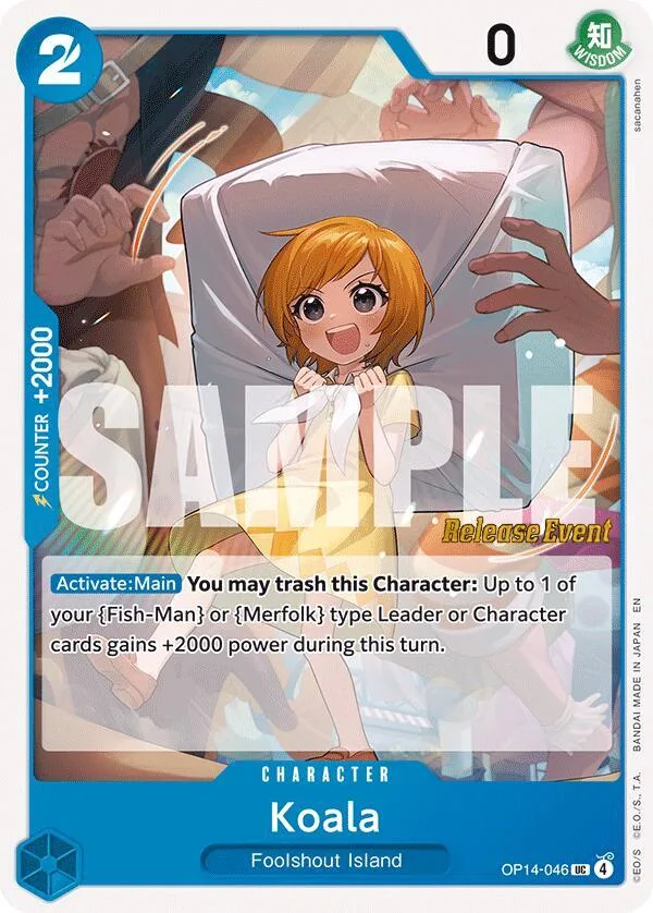 Koala card front