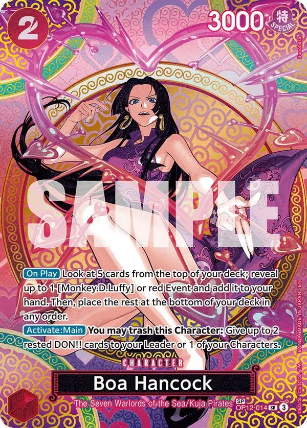 Boa Hancock (SP) card front