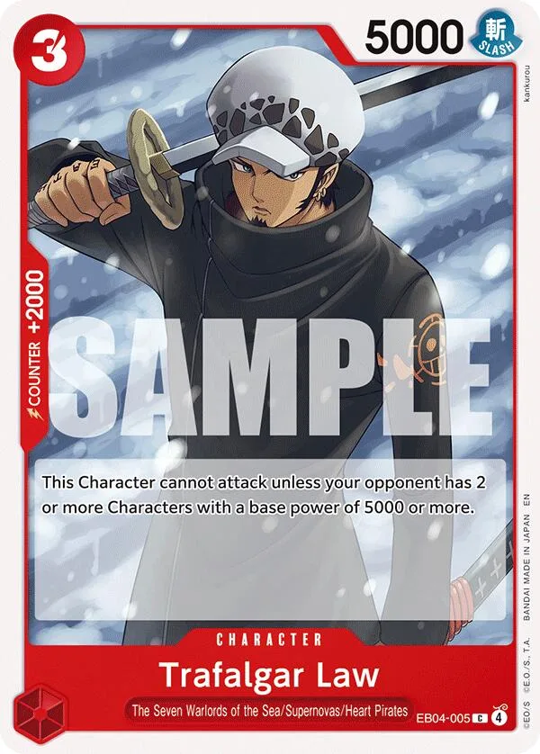 Trafalgar Law card front