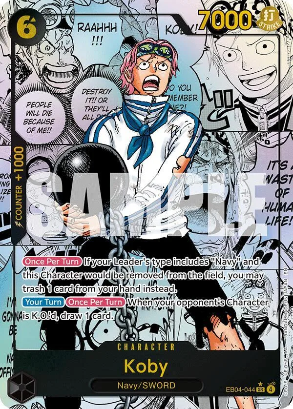 Koby (Manga) card front