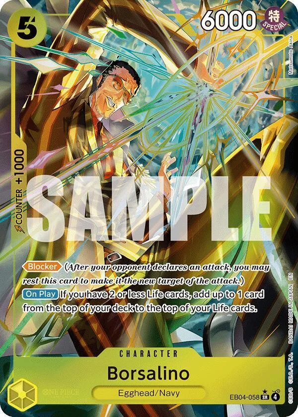 Borsalino (Alternate Art) card front