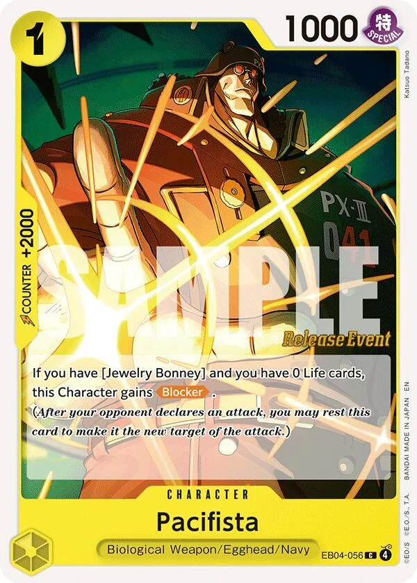 Pacifista card front