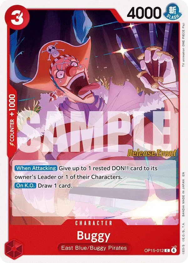 Buggy card front