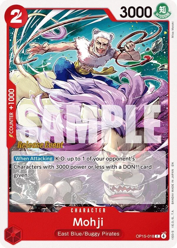 Mohji card front