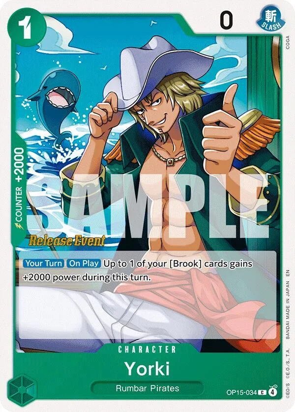 Yorki card front