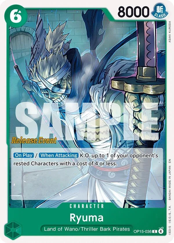 Ryuma card front