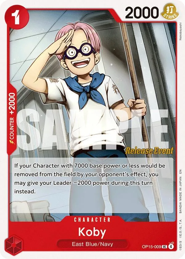 Koby card front