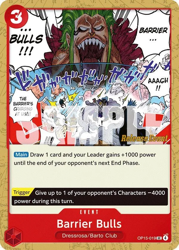 Barrier Bulls card front