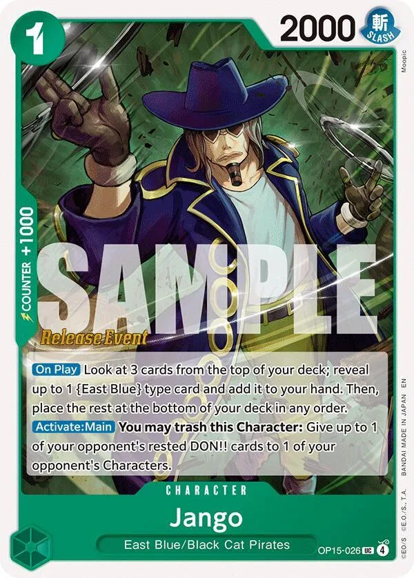 Jango card front