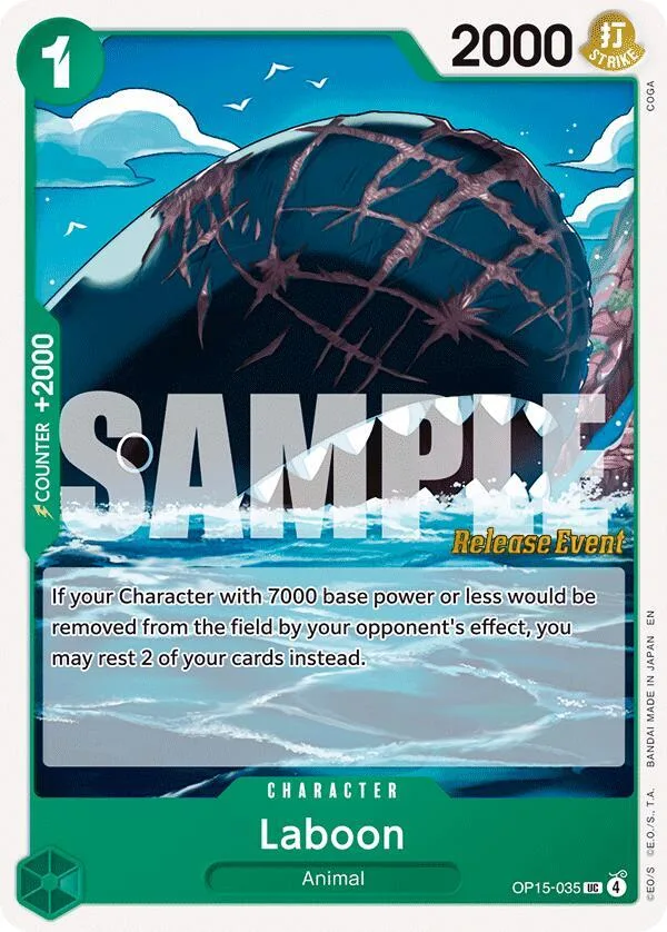 Laboon card front